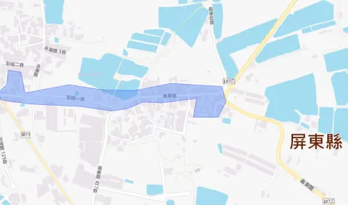 ▲屏東縣潮州鎮3月23日停水範圍一次看。（圖／台灣自來水公司water.gov.tw/）