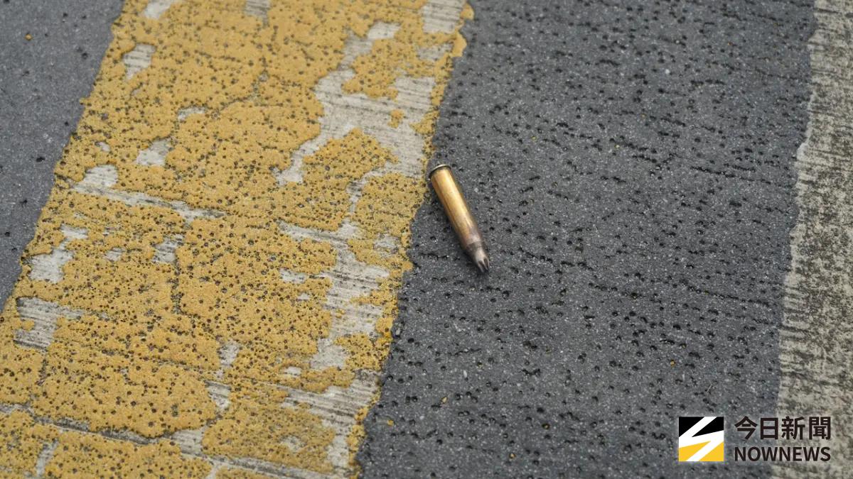 ▲5.56公釐步槍空包彈。（資料照／記者呂炯昌攝）