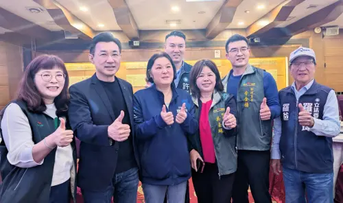 ▲立法院副院長江啟臣、立委陳玉珍及台中市副議長顏莉敏等到場祝賀，貴賓雲集。（圖／主辦單位提供）