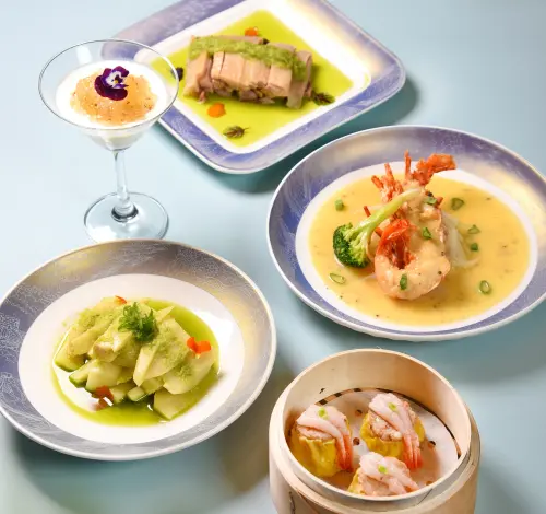 ▲桃園國際機場凱悅酒店主打頂級中菜的「味坊中餐廳」，推出2026 春季菜單。（圖／桃園國際機場凱悅酒店提供）