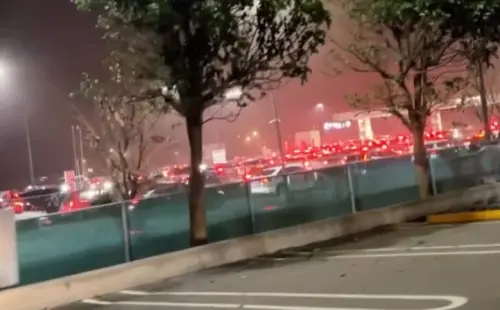 油價明起大幅上漲！全台加油站都擠爆了　好市多上百輛車排隊
