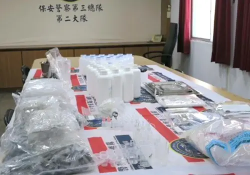 阻止毒品流入市面！保三總隊二大隊破獲跨國喪屍煙彈製毒工廠