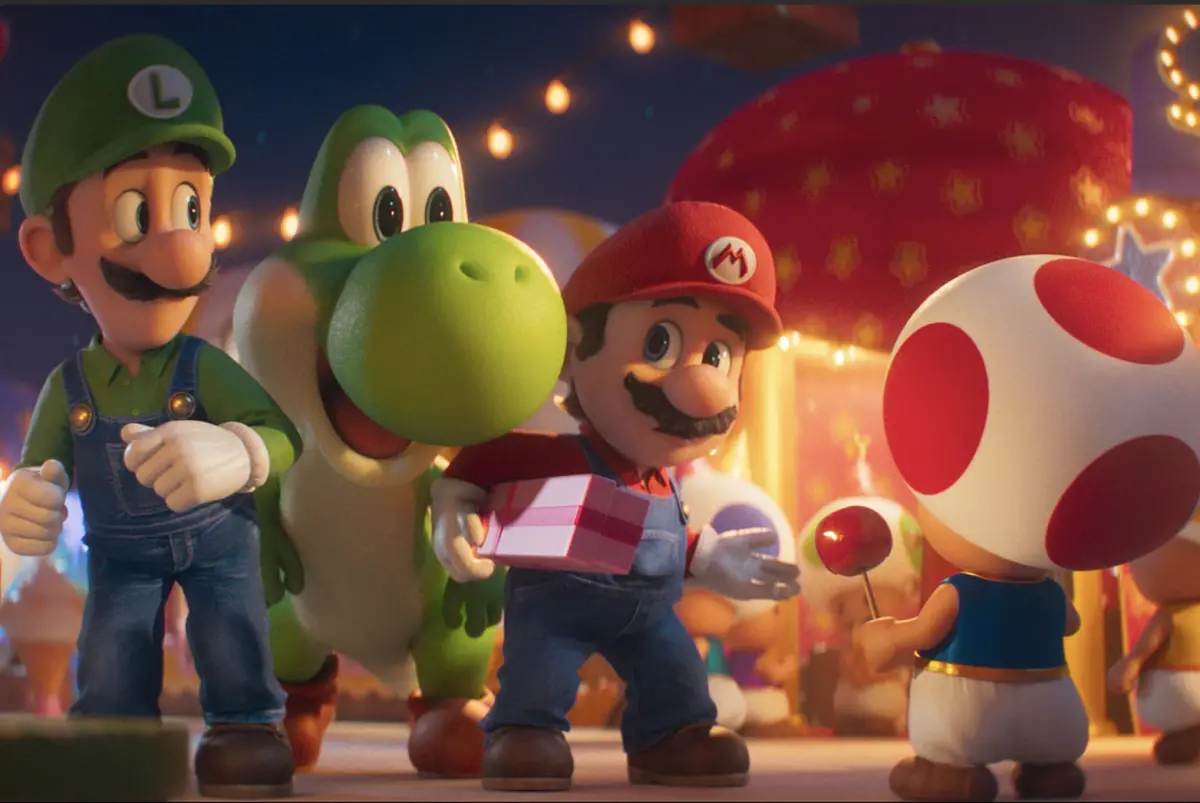 ▲《超級瑪利歐銀河電影版》延續13億美元票房氣勢回歸，星爵克里斯普瑞特（Christopher Pratt）再度配音，一句台詞可詮釋數50種版本，新作將冒險拓展至宇宙，4月1日全台上映。（圖／UIP提供）