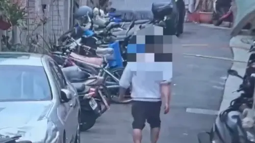 ▲張男犯案後一路逃逸，於同日晚間7時許在中正區遭到警方逮捕。（圖／警方提供）