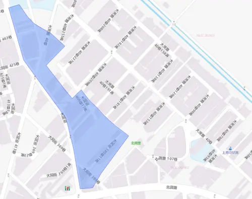 ▲台南市3月25日停水範圍。（圖／台灣自來水公司water.gov.tw/）