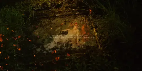 ▲《太陽之子》片尾結語「每個人的心裡都藏著黑暗面。你必須自己選擇，是與它共存，還是澈底戰勝它」被視為整首歌的核心訊息。（圖／YouTube@周杰倫 Jay Chou）