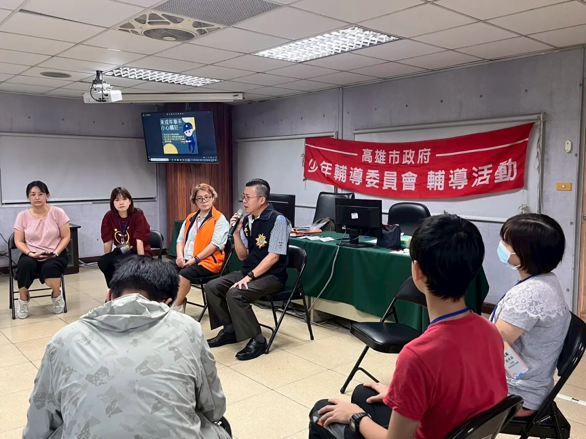 ▲面對類似像小佑的少年，少年隊長陳仁正表示，少年隊、少輔會持續秉持「用陪伴改變生命」的理念，相信每一位少年都有改變的可能。(圖／高市少年隊提供)