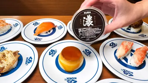 ▲藏壽司「濃布丁」4入裝禮盒開賣。（圖／藏壽司提供）