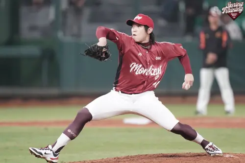 ▲樂天桃猿「鐵牛棚」仍是本季最安心的一環，第8、9局預計由朱承洋、陳冠宇、賴胤豪扛下。（圖／樂天桃猿提供）