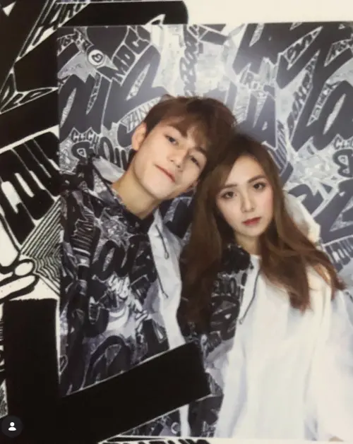 ▲魏浚笙（左）與Evelyn（右）感情穩定近10年。（圖／翻攝自IG＠littlepieforyou）