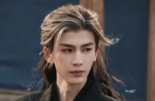 ▲張凌赫在《歸鸞》中灰髮造型相當吸睛。（圖／翻攝自微博）