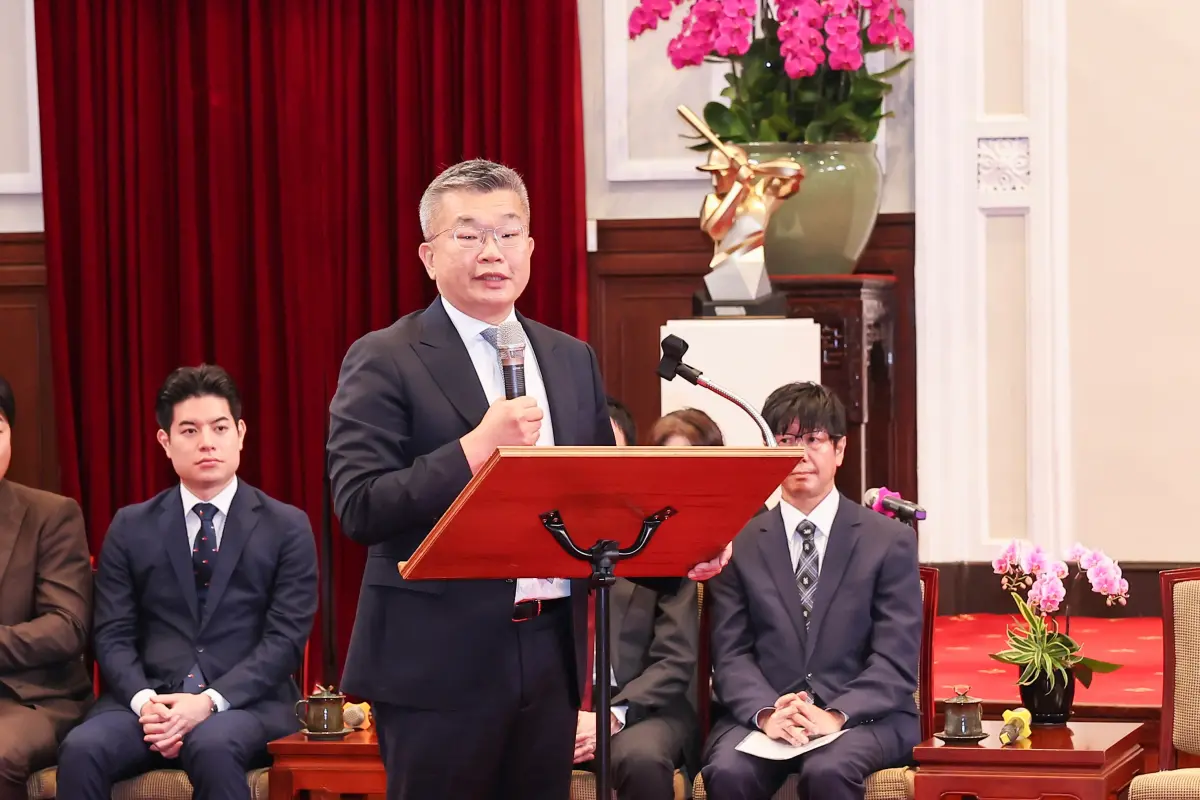 ▲中職會長蔡其昌表示，台裔球員的聯繫會交由聯盟國際組處理，至於未來能否打中職，需要6隊坐下討論。（圖／中職提供,2026.3.26）