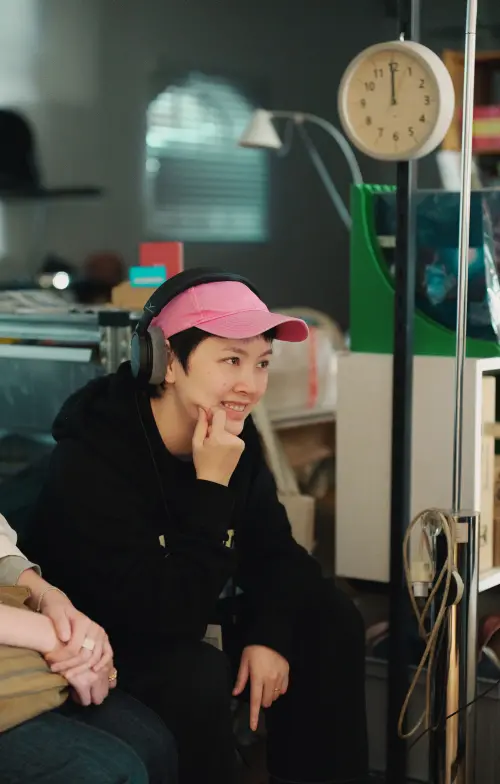 ▲阮鳳儀（如圖）透露，之所以選擇舒華，是因為看見她身上獨特且難以取代的魅力。（圖／水花電影提供）