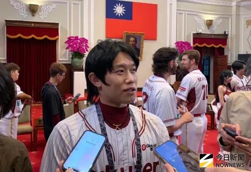 被賴清德點名滑球很厲害！陳冠宇心中澎湃：很意外總統記得我名字