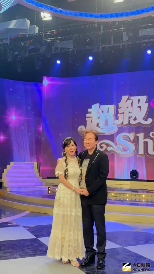 ▲因孫安佐多次惹議，孫鵬（右）與狄鶯（左）為了兒子傷透腦筋。（圖／記者黃聖凱攝影）