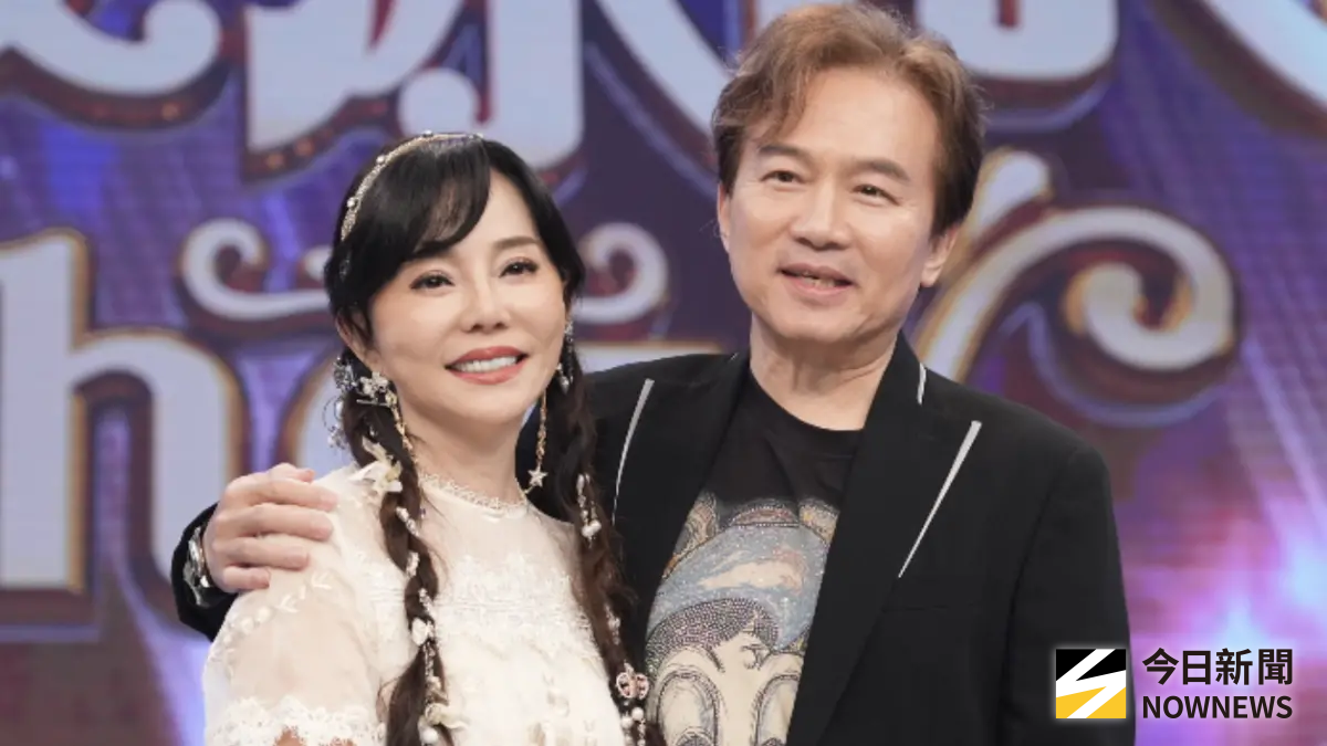 ▲夫婦檔孫鵬（右）、狄鶯（左）的26歲兒子孫安佐神隱演藝圈1年多，今（26）日2人錄製白冰冰節目《超級冰冰Show》分享其近況，白冰冰也喊話：「其實很棒啦，我們大家沒給他機會」，盼外界給予孫安佐鼓勵。（圖／記者嚴俊強攝影）