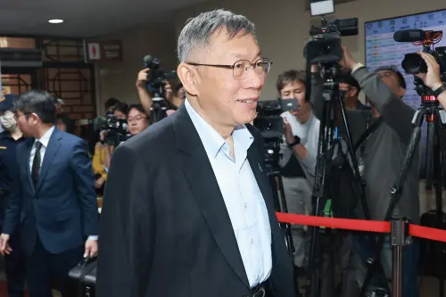 ▲前台北市長柯文哲一審遭判17年，褫奪公權6年。（圖／記者葉政勳攝）