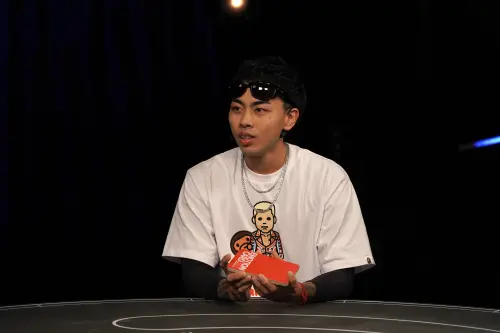 ▲饒舌歌手栗子參與公民論壇探討霸凌議題，分享自己被霸凌後黑化最後入獄的過往。（圖／公視提供）