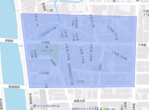 ▲台中市3/27停水範圍一次看。（圖／台灣自來水公司water.gov.tw/）