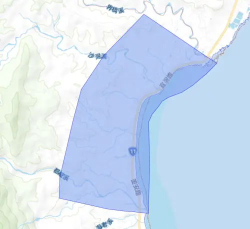 ▲台東縣3/27停水範圍一次看。（圖／台灣自來水公司water.gov.tw/）