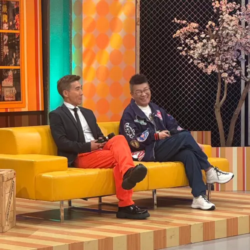 ▲沈玉琳（右）26日以來賓身分和摯友潘若迪一起上《11點熱吵店》。（圖／11點熱吵店臉書）