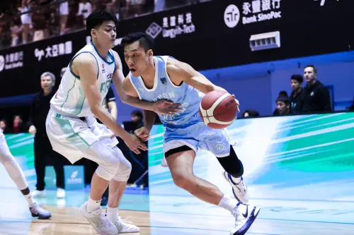 ▲何守正認為「野獸」林志傑整個運球節奏就像洋將一樣。（圖／富邦勇士提供）