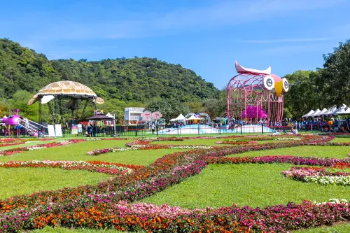 Around 90,000 flowers are featured at the 2026 Yilan Green Expo. (Yilan Green Expo official website)