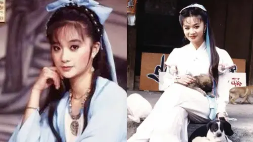 ▲應曉薇（如圖）演《神鵰俠侶》美若天仙，氣質與容貌驚人。（圖／翻攝自微博）