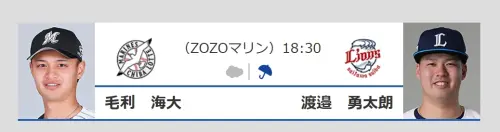 ▲西武獅林安可出賽時間一覽。（圖／日職官網）