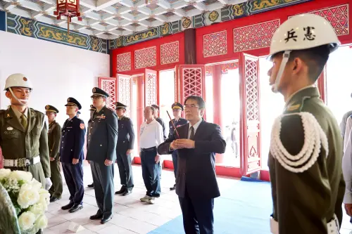 台南市春祭典禮　黃偉哲主祭緬懷革命先烈暨陣亡將士英靈