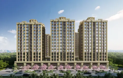 ▲位於高雄五甲特區的地上權案「名軒亞灣城」，鄰近AI產業集結的亞灣區。該案主打買房不買地的購屋模式，價格約為周邊新案的75折，是麗寶集團2026房市布局中鎖定自住減壓的指標案例。（圖／麗寶集團提供）