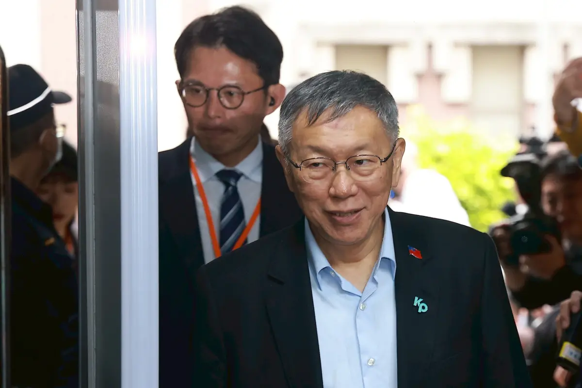 ▲柯文哲與黃國昌昨現身北院聆聽判決結果。（圖／記者葉政勳攝，2026.03.27）