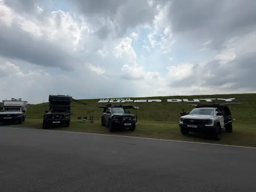 RMA displays Ford Ranger Super Duty variants configured for overlanding and special applications. (Chu Chi-yu, TCN)
