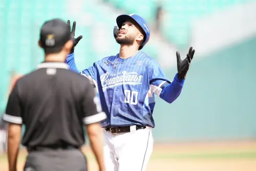 ▲富邦悍將本季啟用新洋砲邦力多，高機率扛下悍將先發中外野手。（圖／富邦悍將提供,2026.3.23）