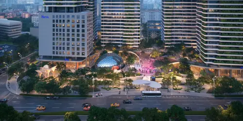 ▲高捷O10/Y18聯開案整合旅館×辦公×住宅×商業空間。（圖／高市府捷運局提供）