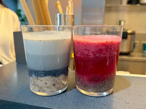 ▲飲控族也能喝！由營養師設計的機能手搖飲料來了。（圖／記者蕭涵云攝）