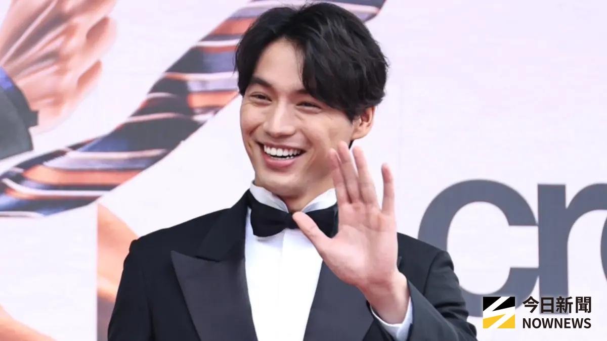 ▲日本男神福士蒼汰來台參加時尚活動，心情非常興奮，不僅大秀中文，還說想立刻衝去吃小籠包。（圖／記者邱曾其攝影）