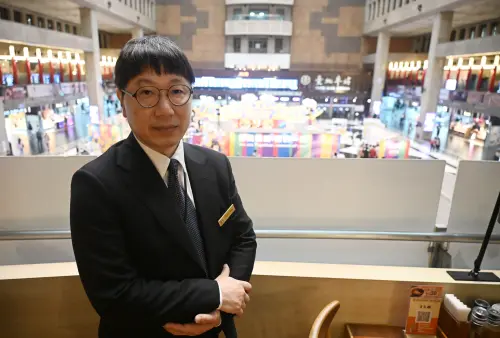 ▲微風台北車站店長張和生。（圖／記者林調遜攝影）