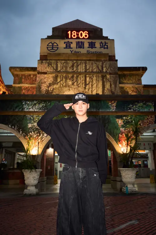 ▲周祖安（如圖）退伍粉絲特別來接他，I人如他坦言有點害羞。（圖／索尼音樂提供）