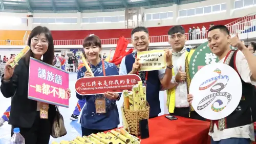 ▲高市府教育局在美濃國中舉行「高雄市115年度世界母語日」活動。（圖／高市府教育局提供）