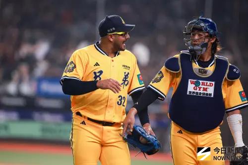 ▲中信兄弟洋投羅戈完成中職300次三振的里程碑。（圖／記者葉政勳攝 ,2026.03.28）