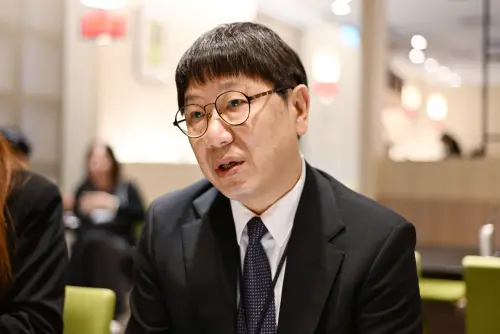 ▲微風台北車站店長張和生。（圖／記者林調遜攝影）