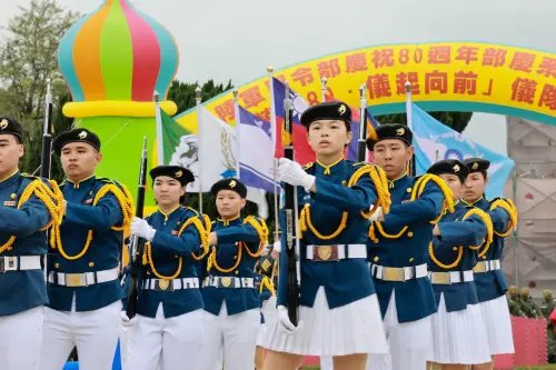 陸軍司令部80週年部慶　中等學校儀隊競賽首度移師大漢營區舉辦
