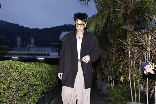 ▲柯震東（如圖）現身禾浩辰、吳品潔婚禮。（圖／記者吳翊緁攝影）