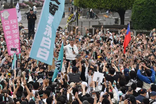 民眾黨號召小草上凱道　學者評：給年輕世代非常不好示範