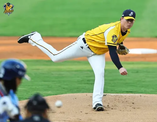 ▲中信兄弟新洋投黎克中職生涯首秀，先發主投4局丟4分退場。（圖／中信兄弟提供）