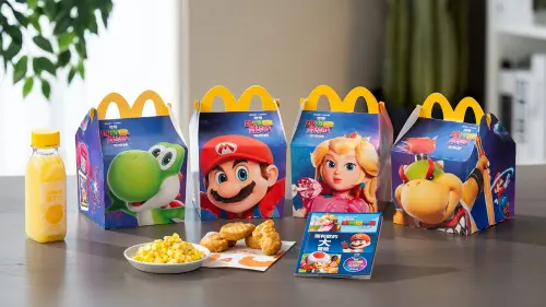 ▲麥當勞兒童餐Happy Meal《超級瑪利歐》主題包裝。（圖／麥當勞提供）
