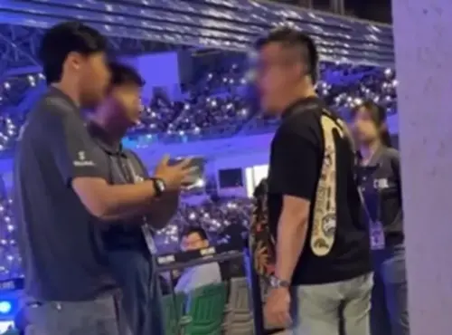 ▲台南亞太球場首戰，發生有男球迷打工讀生巴掌事件，後續被挖出不只是名房仲，還曾加盟虱目魚料理店面，但業者慘遭波及稍早發聲明切割。（圖／翻攝Threads@huhu_artnhandmade）