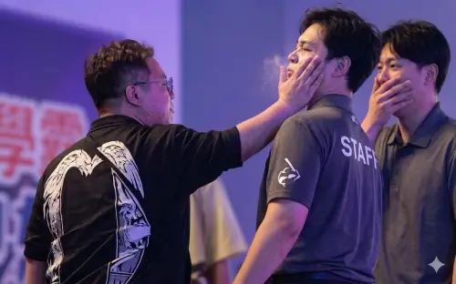 ▲亞太棒球場爆發民眾失控掌摑工讀生的暴力事件，律師指出最高恐被判10年有期徒刑。（圖／Gemini製圖）