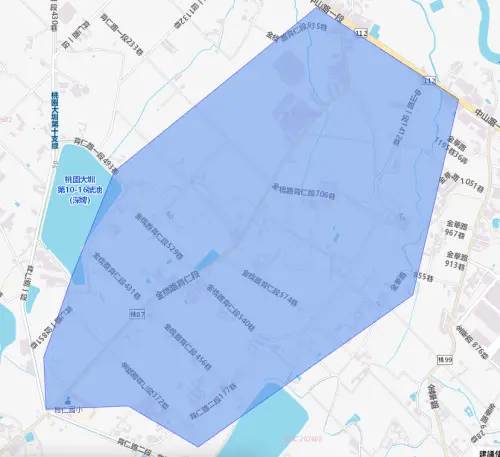 ▲桃園市3/31停水範圍一次看。（圖／台灣自來水公司water.gov.tw/）